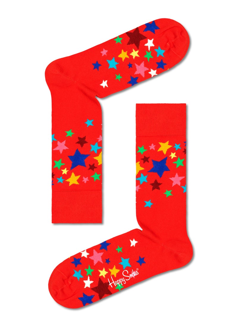 هابي سوكس مجموعة هدايا Happy Socks 4-Pack Holiday Vibes  - Image 3