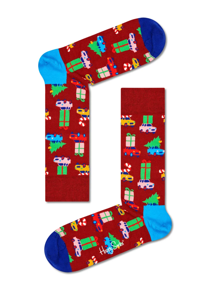 Happy Socks Happy Socks 4-Pack Holiday Vibes Gift Set