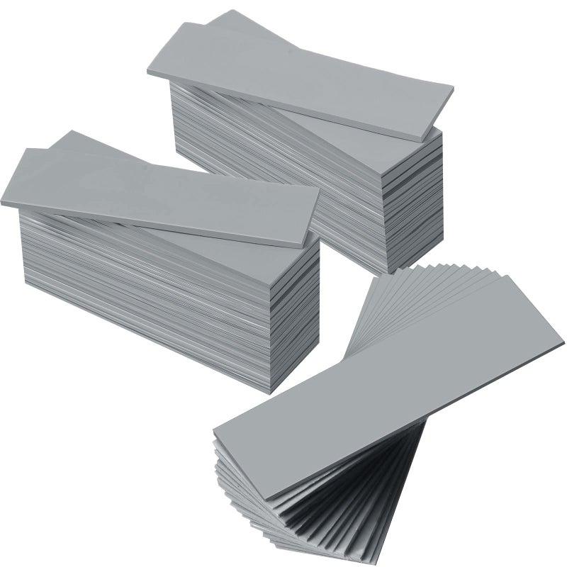 Outus 30 Pieces 2.6 x 0.8 Inch Silicone Thermal Pad Reusable Thermal Conductive Silicone Pad Each Thick for Gpu Heatsink Cpu Chip Heat Conduction or LED Heat Conduction (Dark Gray) - Image 1