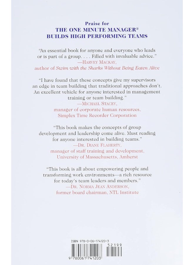 William Morrow The One Minute Manager Builds High Performing Teams: New and Revised Edition  - Image 2