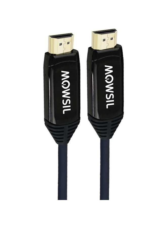 MOWSIL AOC 8K HDMI Cable 40 Meter, Support 8K@60Hz, 4K@120Hz,HDR,eARC,Dolby Atmos,DTS:X,3D, High Speed 600MHz, Compatible MacBook, Projector, Windows Laptop,HDTV