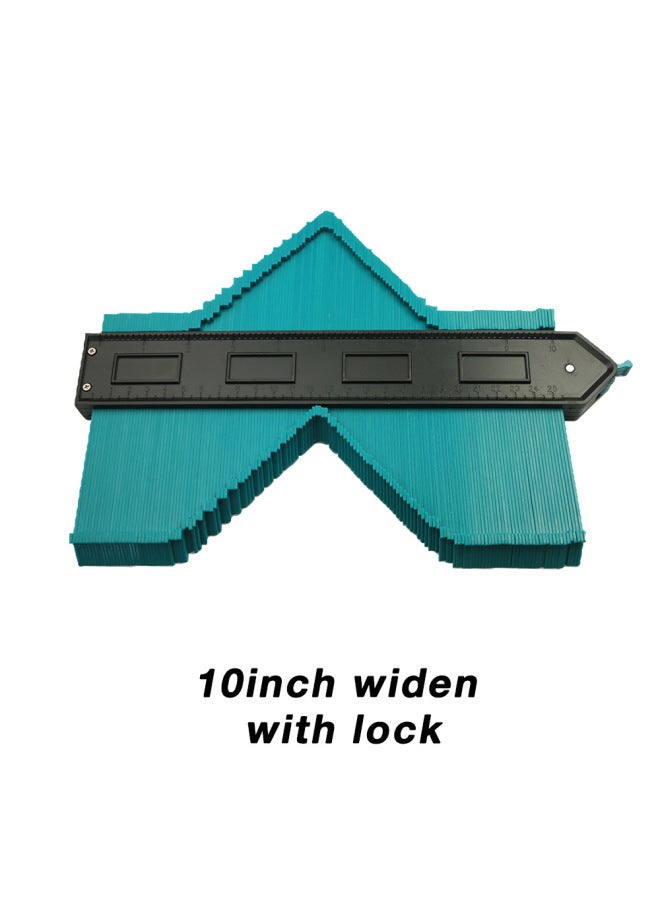 Cross-border Multi-functional Radian Ruler Special-shaped Profile Ruler Shaper Woodworking Large Profile Measuring Ruler Curve Shaper 