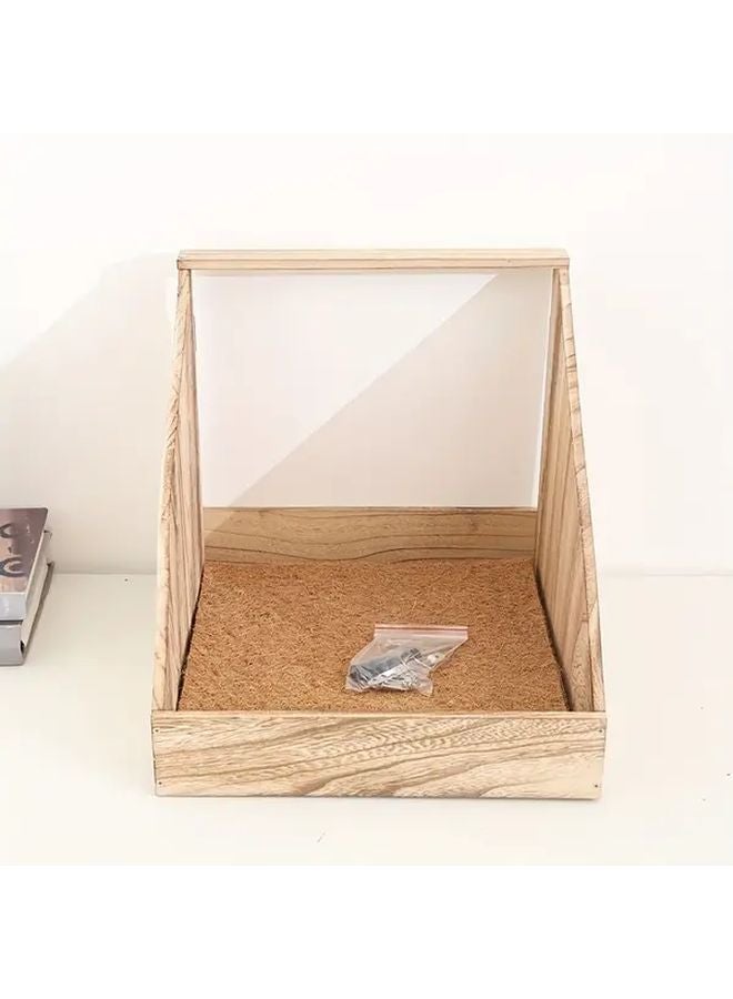 Chicken Nest Without Brown Pad Wooden Coop Ventilation Board Easy Clean Removable Fecal Plate - Image 3