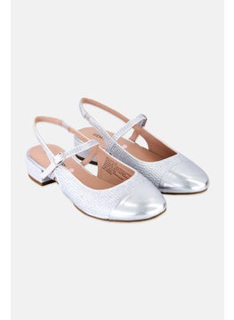 STEVE MADDEN Kids Girl Jbelinda Adjustable Sandals, Silver  - Image 1