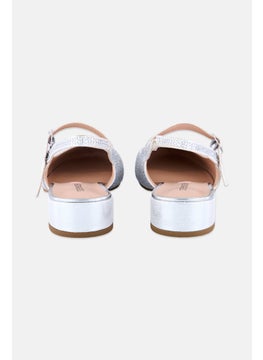 STEVE MADDEN Kids Girl Jbelinda Adjustable Sandals, Silver  - Image 3