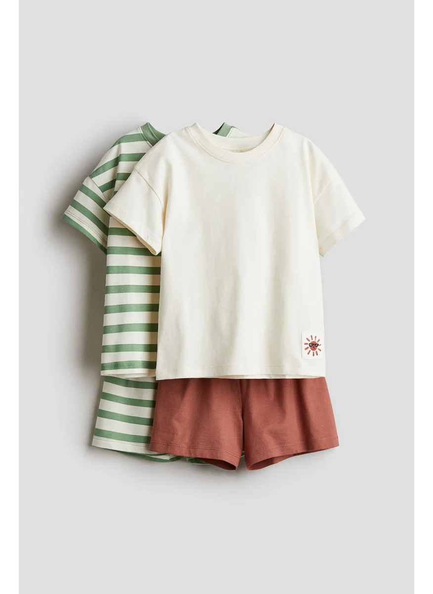 H&M 2-Pack Cotton Pyjamas