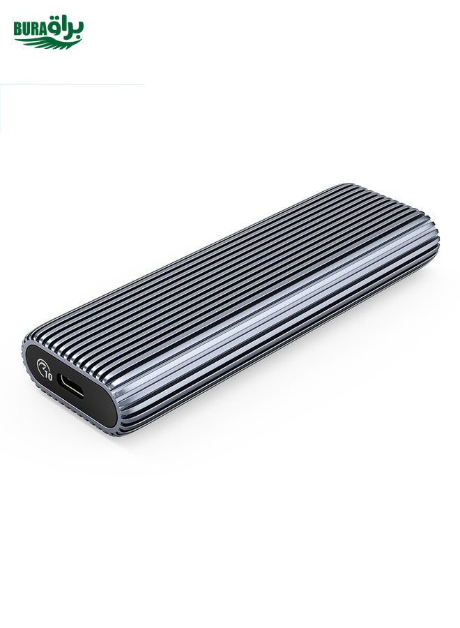 BURAQ ORICO AM2C3-G2 M.2 NVME SSD Enclosure(Grey)  - Image 2