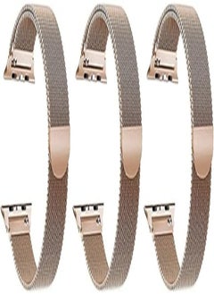 Strap watch magnetic 3 pieces for apple watch size 38/40 gold