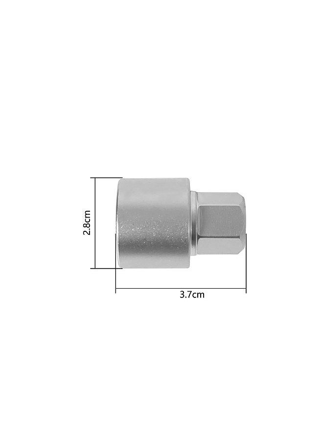 Anti-theft Screw Socket Wrench Tool Security Master Locking Wheel Nut Key 814 / Q 17mm Socket Replacement for Audi A6 A3 A4 A5 TT