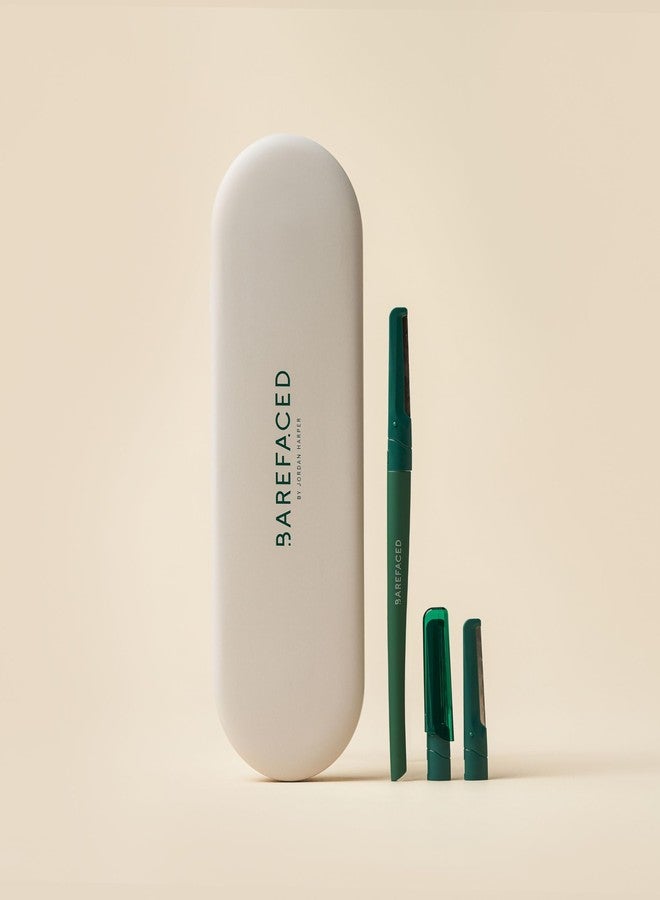 شفرة حلاقة الوجه من بيرفيسد - أداة ديرمابلانينغ من الفولاذ المقاوم للصدأ للنساء - أداة حلاقة الوجه تزيل الزغب والجلد الميت، وتحسن امتصاص منتجات العناية بالبشرة، وتفتح البشرة، وتسهل وضع المكياج - Image 3