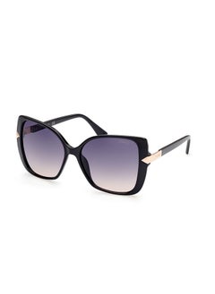 GUESS Women's UV Protection Butterfly Sunglasses - GU782001B56 - Lens Size 56 Mm  - Image 1