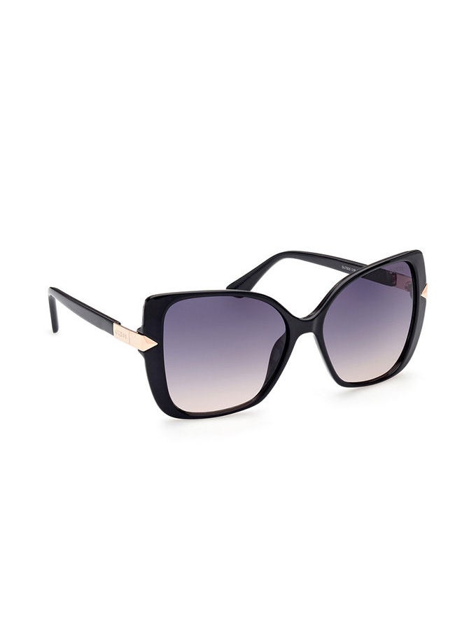 GUESS - Women's UV Protection Butterfly Sunglasses - GU782001B56 - Lens Size 56 Mm - Image 1