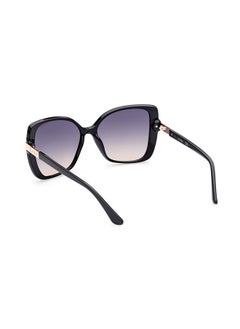 GUESS Women's UV Protection Butterfly Sunglasses - GU782001B56 - Lens Size 56 Mm  - Image 3