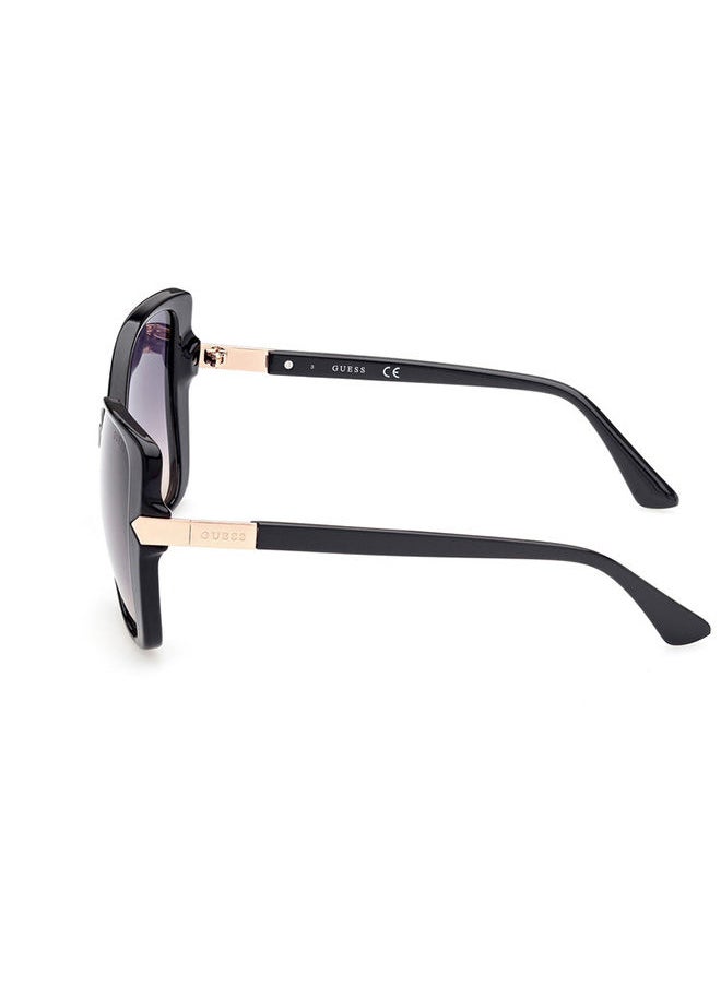GUESS - Women's UV Protection Butterfly Sunglasses - GU782001B56 - Lens Size 56 Mm - Image 1