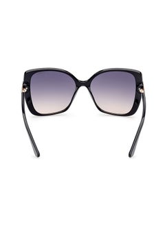 GUESS Women's UV Protection Butterfly Sunglasses - GU782001B56 - Lens Size 56 Mm  - Image 4