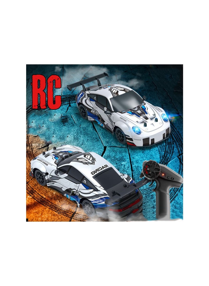 هالامودو سيارة رياضية RC نموذج , 2.4 G متعددة الوظائف اللاسلكية التحكم عن بعد لعبة السيارة , مع الضوء والانزهار , سيارة نموذج هدية للفتيان والبنات , شاشة جمع , 21 سم * 8.5 سم * 6 سم - Image 3