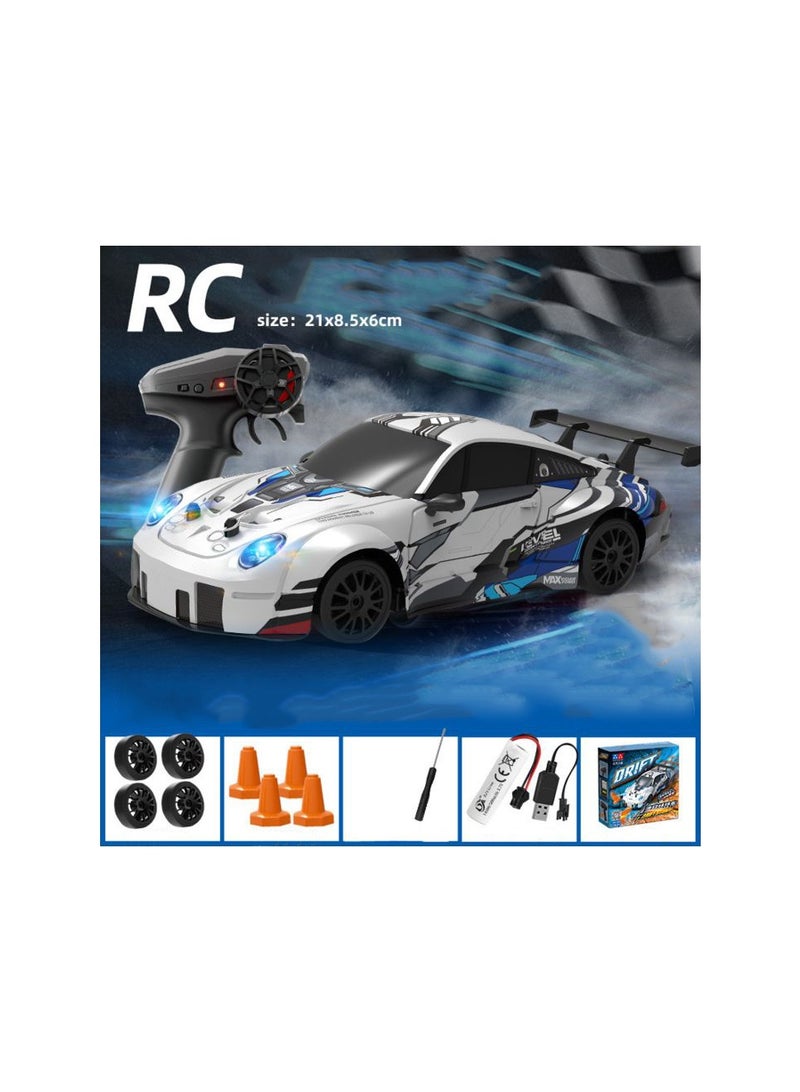 هالامودو سيارة رياضية RC نموذج , 2.4 G متعددة الوظائف اللاسلكية التحكم عن بعد لعبة السيارة , مع الضوء والانزهار , سيارة نموذج هدية للفتيان والبنات , شاشة جمع , 21 سم * 8.5 سم * 6 سم - Image 4