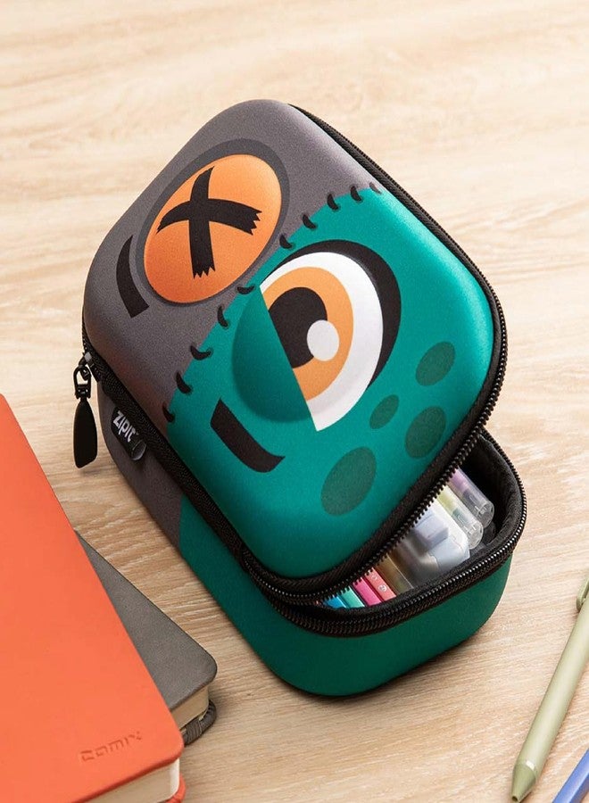 ZIPIT Zombie Pencil Box for Boys, Large Capacity Fun Pencil Case for School, Stationery Organizer Box - Image 5