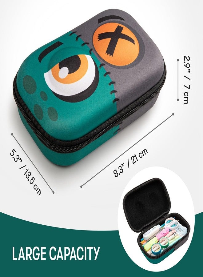 ZIPIT Zombie Pencil Box for Boys, Large Capacity Fun Pencil Case for School, Stationery Organizer Box - Image 2