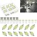 LEDYOTRY 24 Pieces Car interior led lights Dome Light Kit Set Super Bright White T10 194 578 41mm DE3175 31mm LED Bulb Replacement for Car Indoor Map License Plate Door Side Marker Trunk Light - Image 2