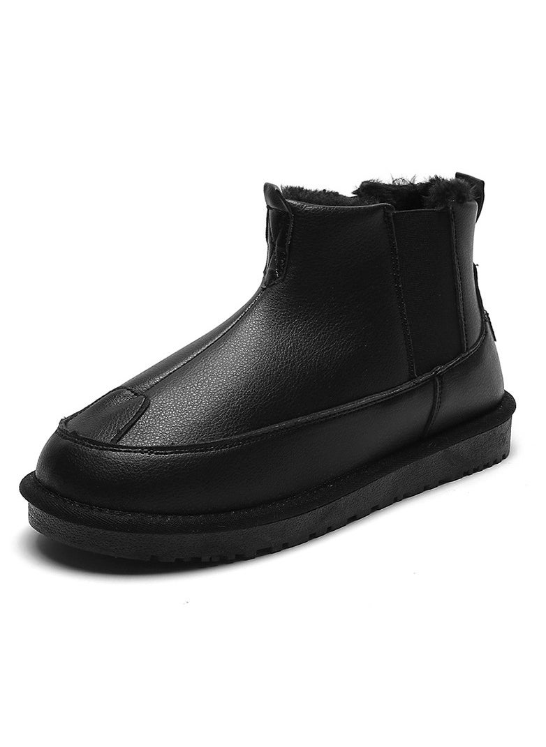 Loquat - Men's Outdoor Fashion High Top Casual Boots Plush Insulation - Image 1