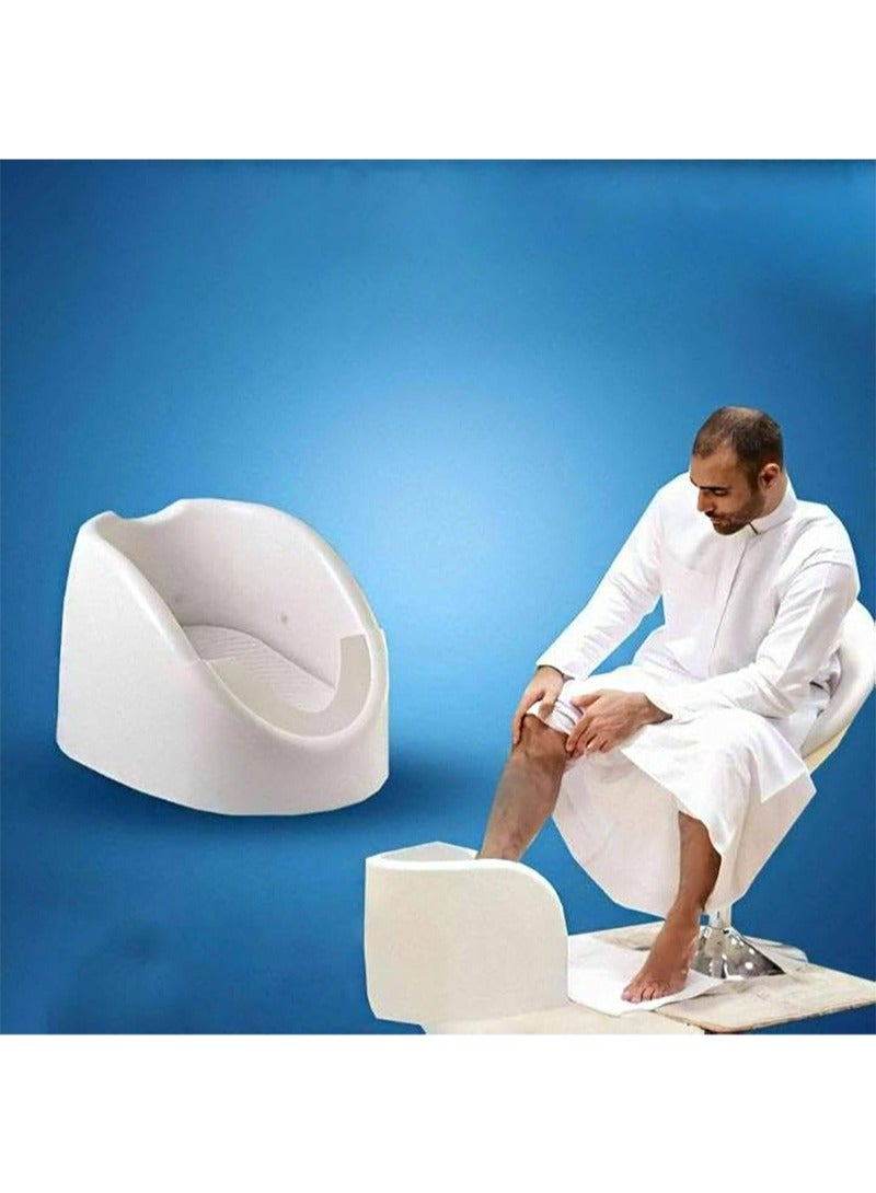 Aikanbo Foot Washer for Wudu with Accessories Wudu Foot Washer Model Foot Washer Wudu Foot Washer Model Portable Automatic Plastic Foot Washer - Image 1