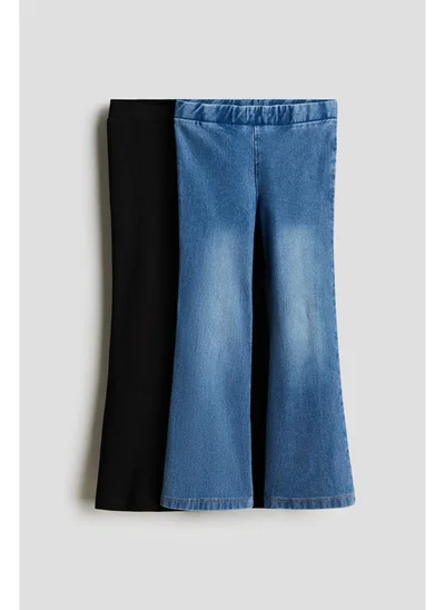 H&M 2-pack Flared jeggings