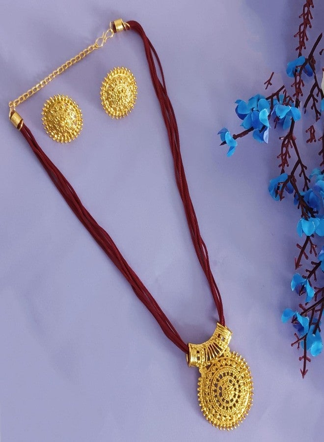 Efulgenz Indian Ethnic Bollywood Designer Necklace Earrings Jewelry Set Antique for Women - Image 2