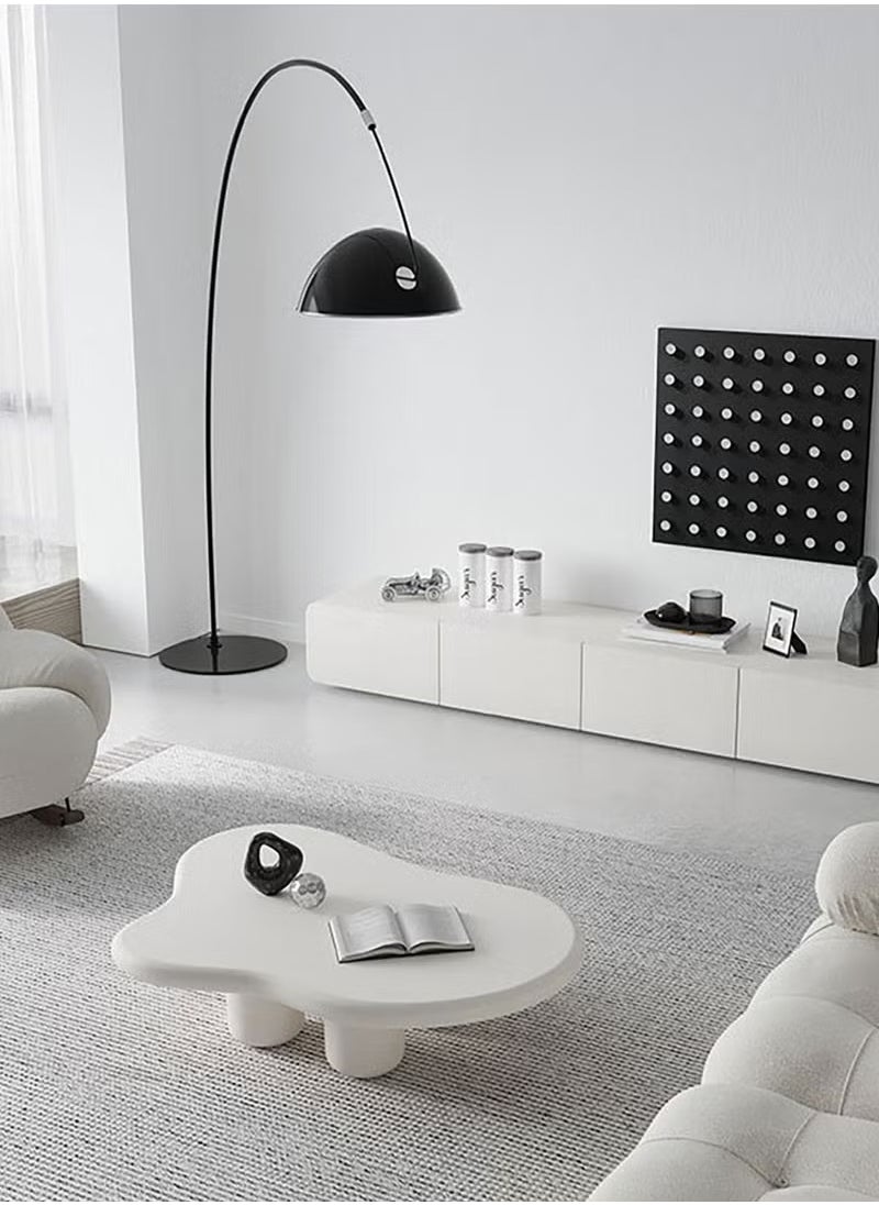 Generic Modern Design Side Table Living Room Home Furniture Nordic Style Irregular Shape Coffee Table in Cloud shape Simple Small Household Shaped Table Tea Table for Living Room Balcony Garden, Living Room Table Bed Room 120 cm  - Image 3