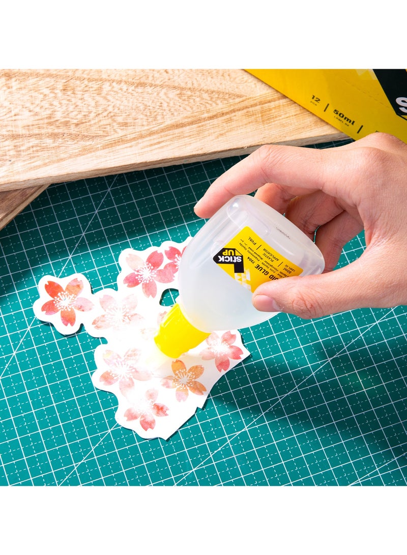 Deli E7304 Liquid Glue 50ml Transparent 1pcs - ideal for office, school, and craft use - Image 4