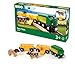 BRIO World Farm Train Set  5Piece FSCCertified Accessories  Works with All Wooden Railway Sets  Includes Engine Horse Cow  Livestock Cars  Fun Play for Kids Ages 3  Up - Image 4
