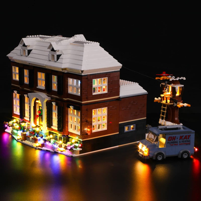 BRIKSMAX Led Lighting Kit for Ideas Home Alone - Compatible with Lego 21330 Building Blocks Model- Not Include The Lego Set - Image 2