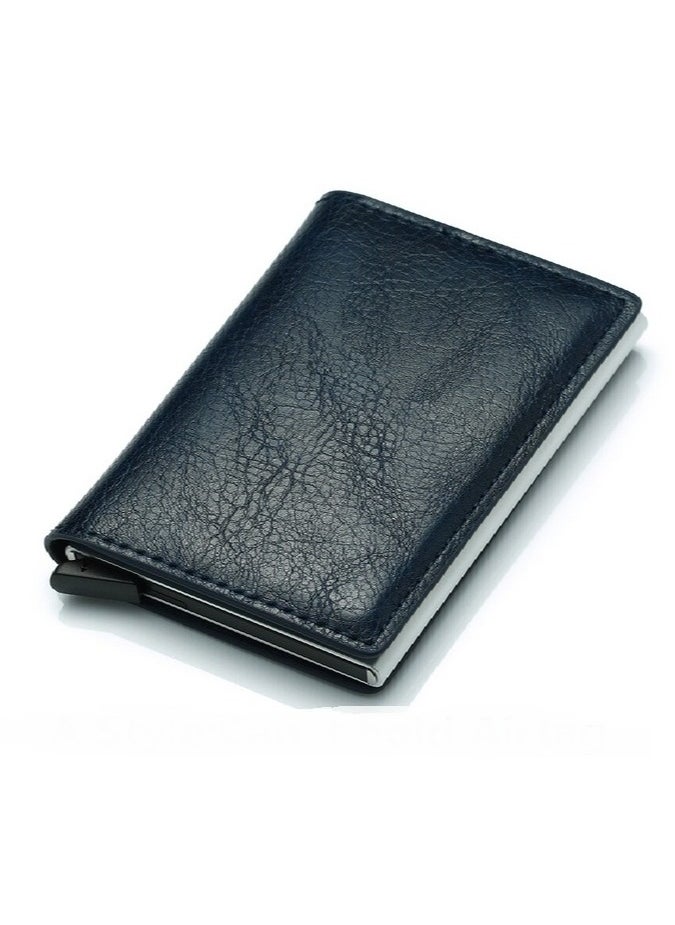 AROAQ - AirTag Wallet for Men Card Holder RFID   Blocking Smart Air Tag Leather Wallet with Apple Airtag Holder - Image 1