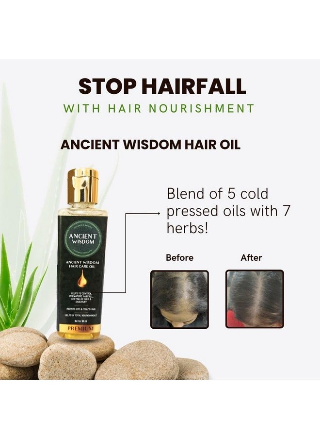Ancient Wisdom Hair Care Oil Hair Oil For Hairfall Healthy Shiny Problemfree Hair  - Image 3
