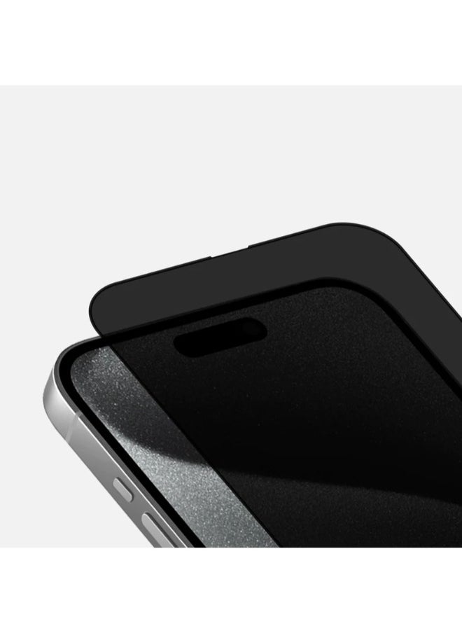 بلوتو - واقي شاشة نانو مضاد للتجسس لـ آيفون 12 (iPhone 12) لحماية الخصوصية (لقافة)  من Pluto, حماية قصوى للشاشة من الخدوش والكسر - Image 1