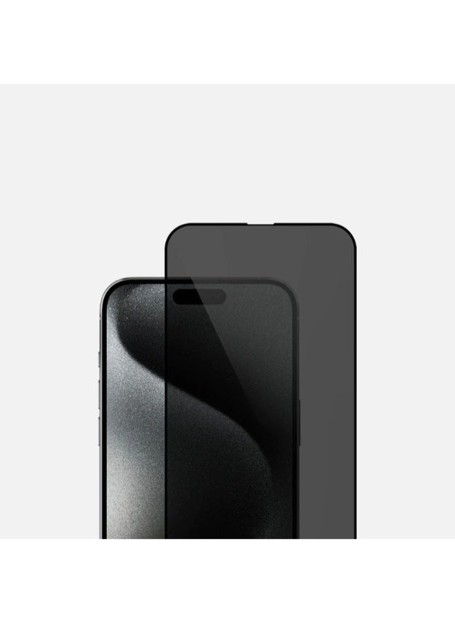 بلوتو - واقي شاشة نانو مضاد للتجسس لـ آيفون 12 (iPhone 12) لحماية الخصوصية (لقافة)  من Pluto, حماية قصوى للشاشة من الخدوش والكسر - Image 1