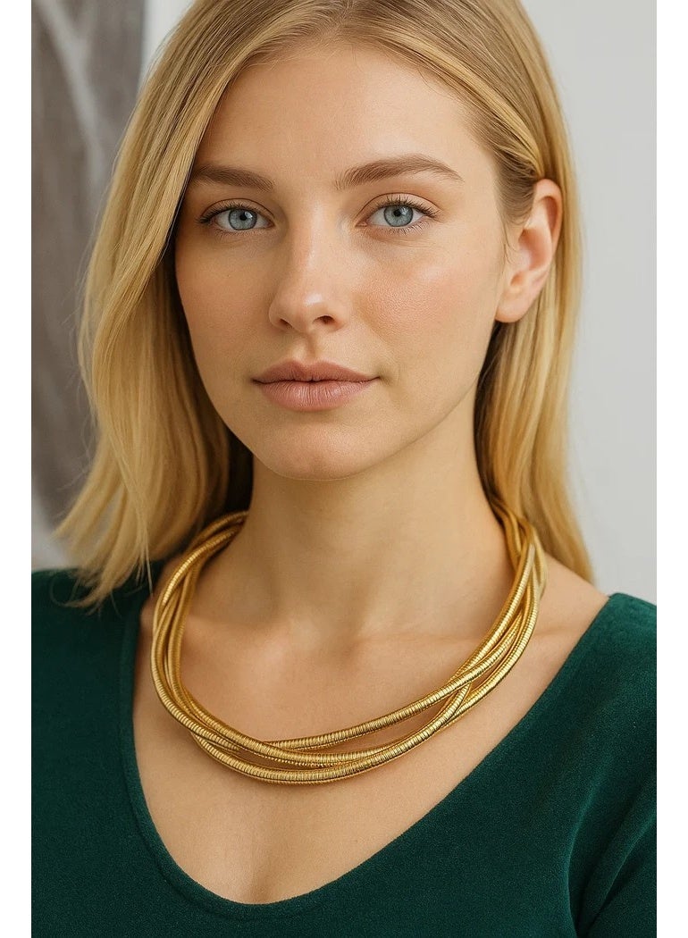 Vbranda Stainless Steel Pure Elegance Necklace - N-12