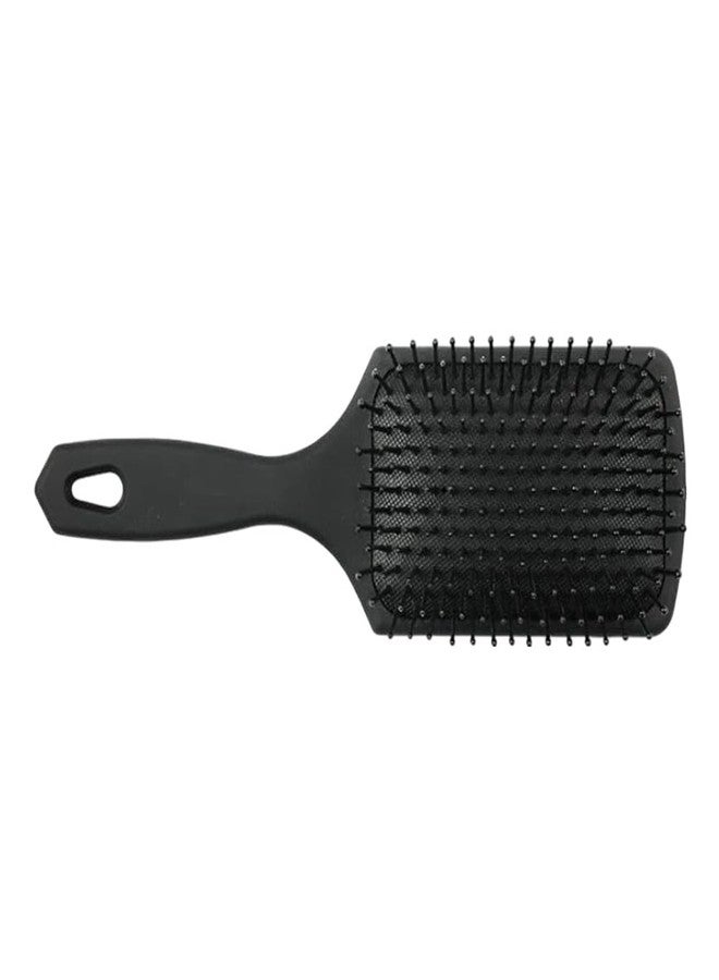 BLUSHIA Paddle Brush and Cushion Hair Brush - Large Square Air Cushion Paddle Brush with Ball Tip Bristles - Black Paddle Brush, Long, Thick, or Curly Hair - Image 1