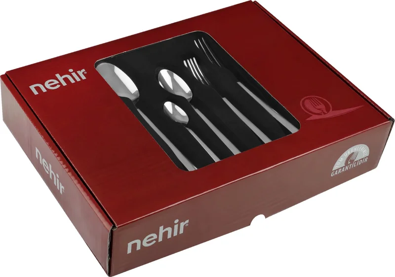 نهير Sultan Plain 6 Person 30 Piece Cutlery Set