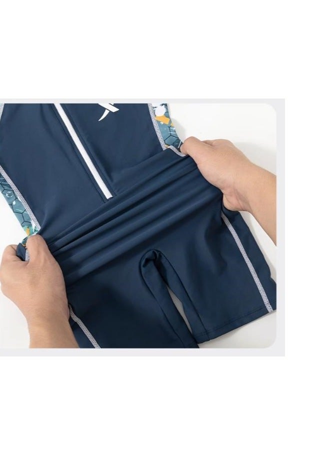 XTEP Children's One-Piece Professional Training Swimming Suit - Image 2