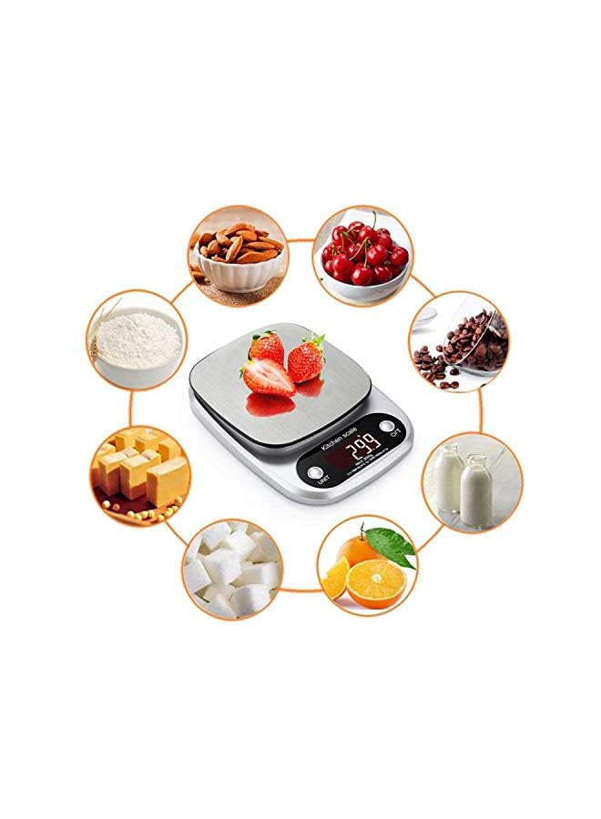 PROMASS Kitchen Scale LCD Display Multifunction High Accuracy Food Scale for Baking Cooking - Image 3
