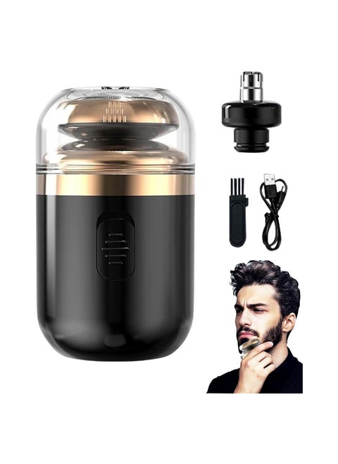 2 In 1 Mini Shaver For Men, Portable Waterproof Automatic Razor Usb Rechargeable