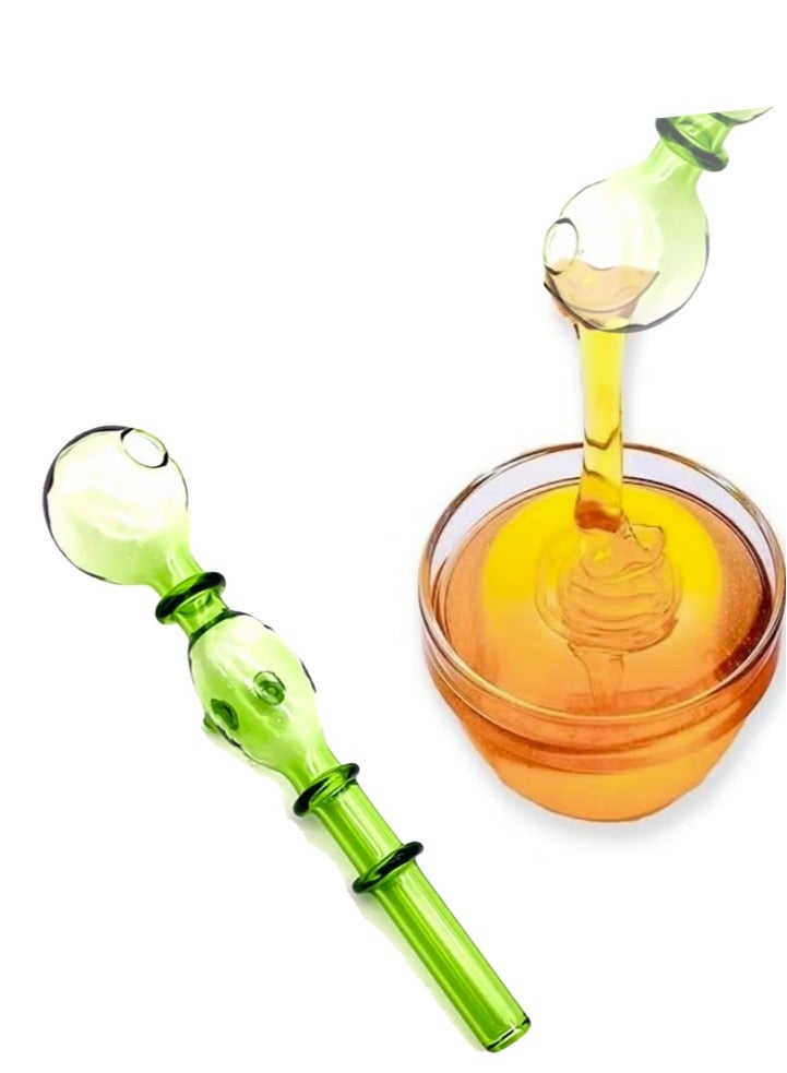 Clear Glass Heat Resistant Honey Squeezer
