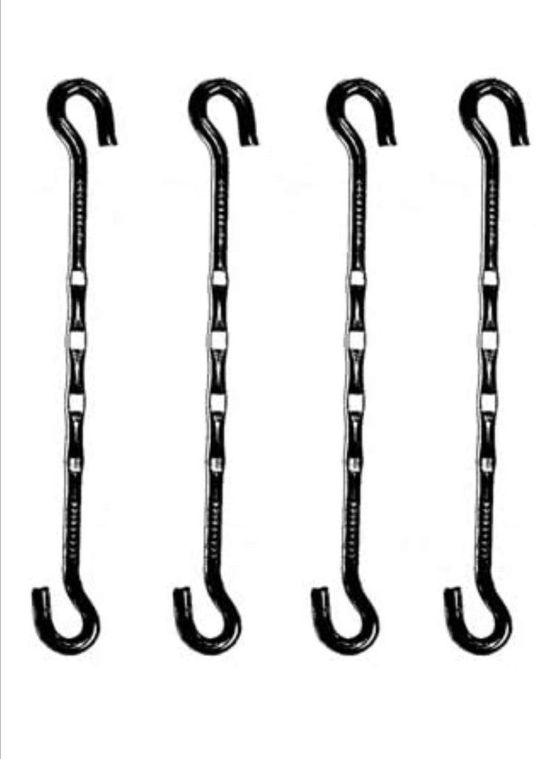Proniks saliya Curtain Hook Hanging Accessories Set for Swings Pack of 4 - Image 1