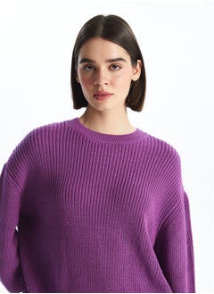 Crew Neck Straight Long Sleeve Women's Knitwear Sweater - pzsku/ZDA668EE36B4B9CE1979FZ/45/_/1735652081/053d06f3-5538-456f-a0bc-8c75b741ae30