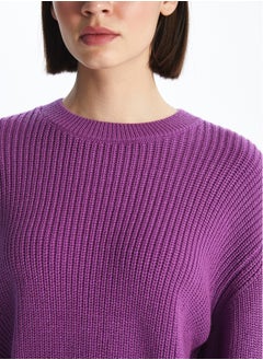 Crew Neck Straight Long Sleeve Women's Knitwear Sweater - pzsku/ZDA668EE36B4B9CE1979FZ/45/_/1735652089/1a2a6a36-141b-4900-8623-752b078f3497