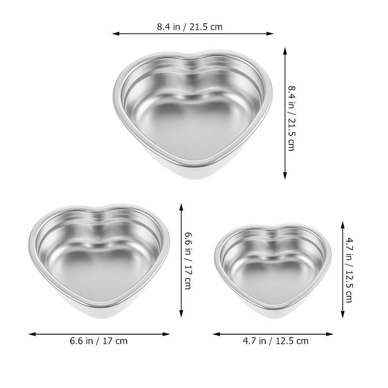 6 pcs Stainless Steel Food Container Heat-shaped Snack Serving Dish Salad Mixing Bowl Kitchen Supply - Image 2
