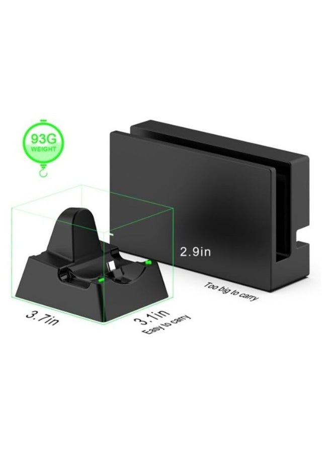 Generic - Multifunctional Charger Docking Station for Nintendo Switch/Switch OLED/Switch Lite Console, Charging Dock Station for Switch Pro Controller Switch Joycons - Image 1