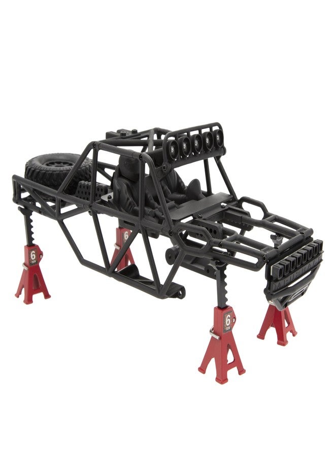 MEUS RACING طقم هيكل وشاسيه MEUS Racing MB18 TRX4M لسيارات Traxxas TRX4M Defender Bronco K10 F150 High Trail 1/18 RC Crawler، قطع غيار مُحسّنة (أبيض) - Image 5