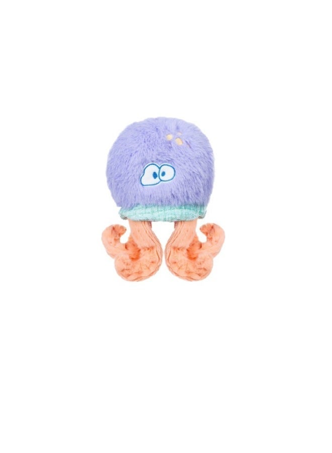 Glass Mirror Plush Dog Toy with Sound-Paper and Sound-Emitting Features, Electric Pet Cat Toy, Tug-Of-War Game - Image 3